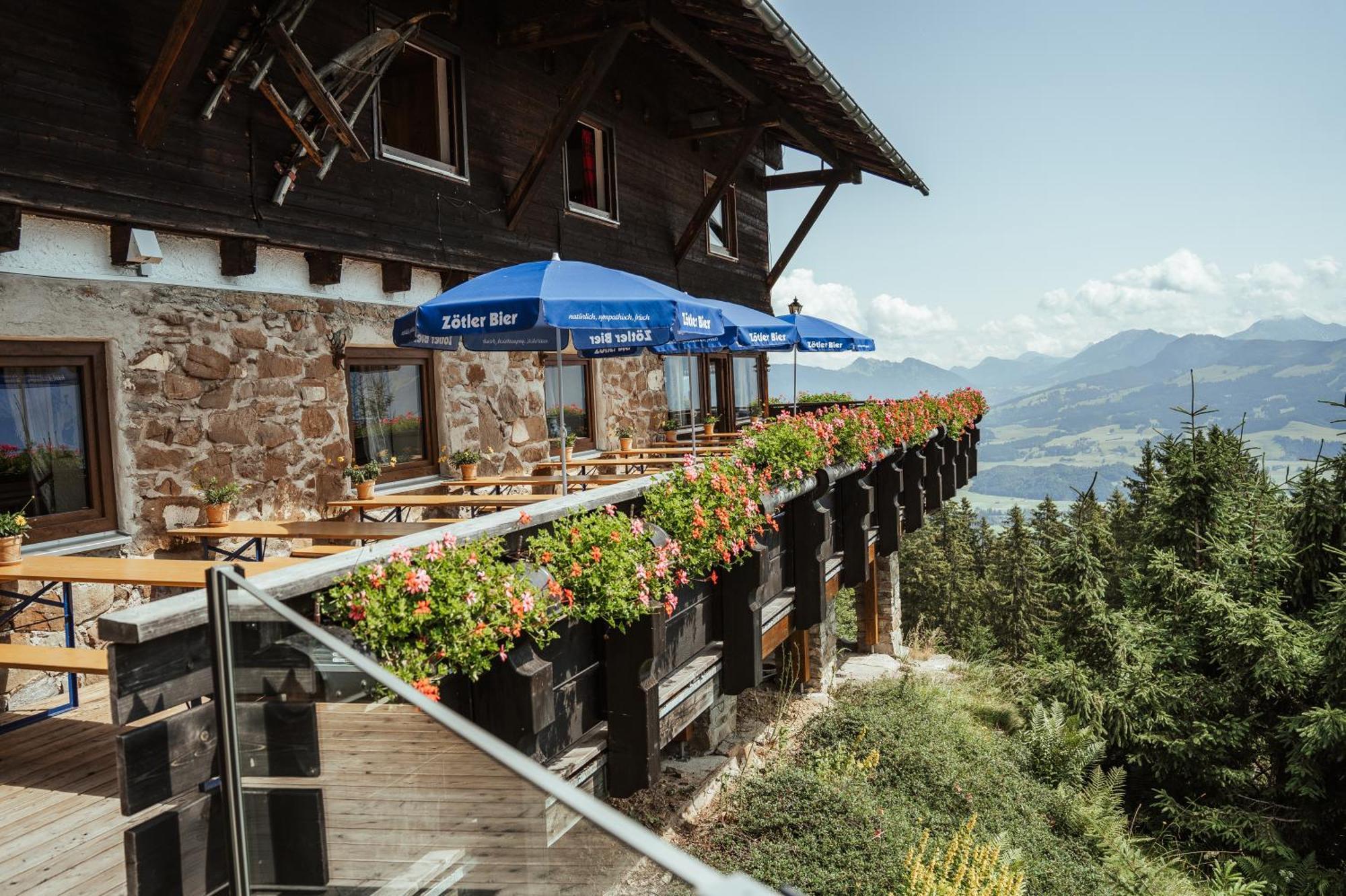 Berggasthof Hoernerhaus Bolsterlang Exterior foto